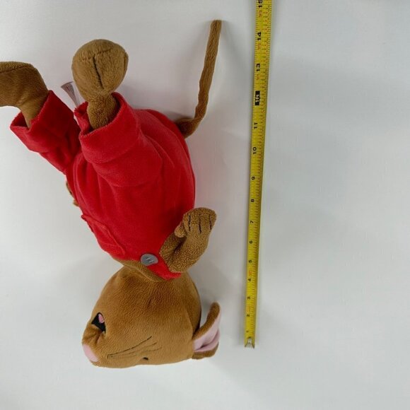 Kohl's Cares If You Give A Mouse A Cookie Plush 14" Red Overalls - Picture 3 of 12